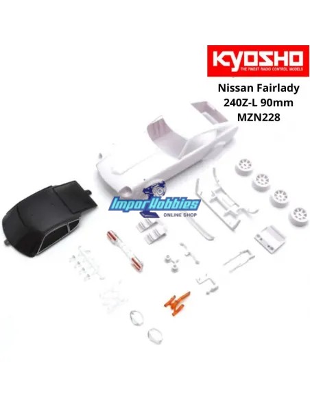 Carrosserie blanche à peindre 90mm Kyosho Mini-Z AWD Nissan Fairlady 240Z-L MZN228
