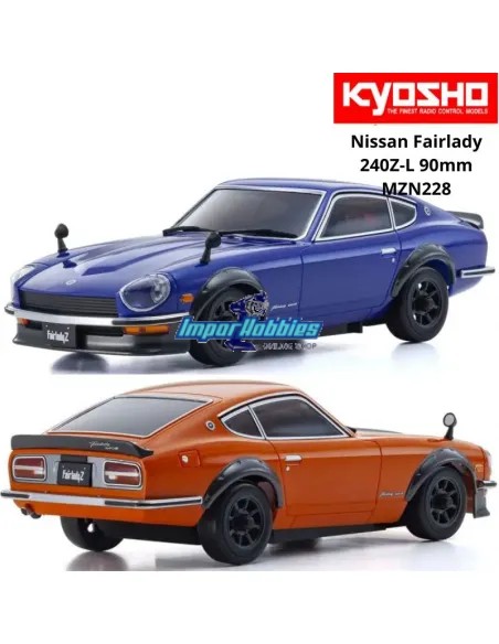 White Body Painting w/ Wheels 90mm Kyosho Mini-Z AWD Nissan Fairlady 240Z-L MZN228