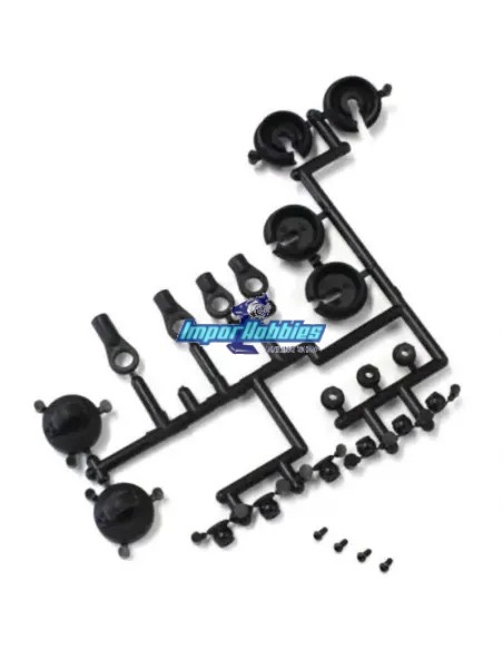 Partes plásticas de amortiguador Kyosho Ultima SB / Lazer SB UM589-1B