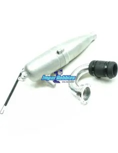 Coude & résonateur 1/8 Buggy Kyosho KE21 - KE25 IG004 - IF243B