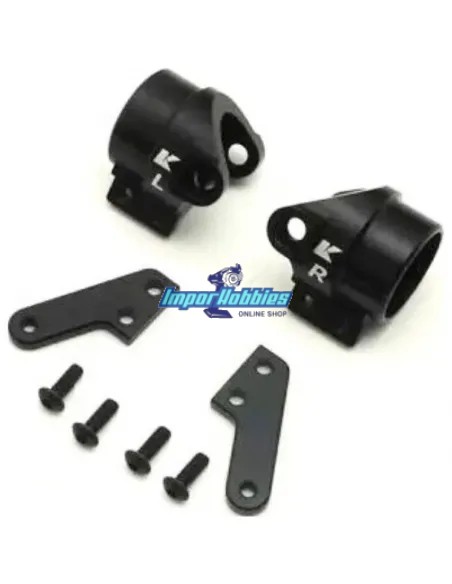 Fusées aluminium CNC avant - KPI (2 U.) Kyosho Inferno MP10 / MP10E IFW644