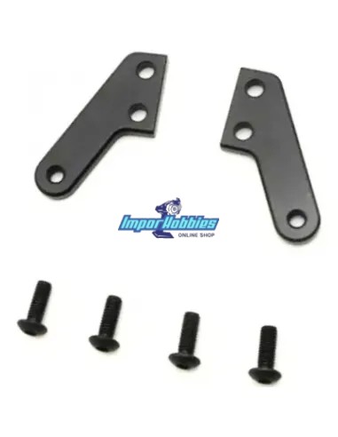 Equerres de fusées avant CNC - KPI Kyosho Inferno MP10 / MP10e IFW644-1