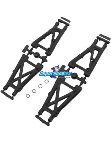 Triangles de suspension durs (4 U.) Kyosho Kyosho Optima / Javelin / Turbo Optima OT201HB