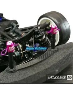 Body Post Marker Kit - Black - 6mm 1/10 (4 U.) Bittydesign BDBPMK10-B 2