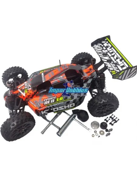 Kyosho Inferno Neo 3.0 Nitro Rojo ARR (Sin Motor ni electrónica) 33012T5AR
