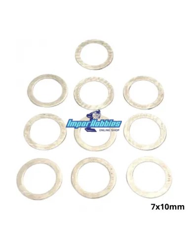 Arandelas de ajuste acero 7x10mm...