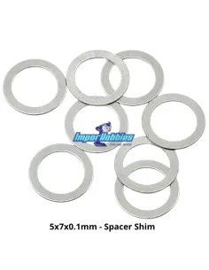 Flat Washer - Steel 5x7mm...