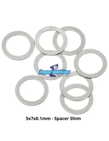 Arandelas de ajuste acero 5x7mm...