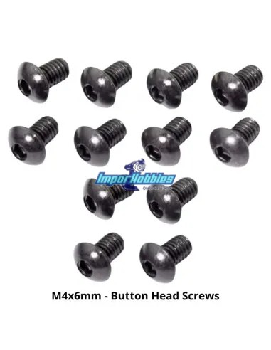 Button Head Hex Screws M4 (10 U.)...