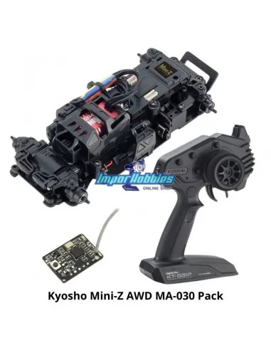 Kyosho Mini-Z AWD MA-030EVO 8500KV Chassis Set + Émetteur + Récepteur 32180-Pack