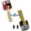 Bullet Plugs & Grips - 5mm - Red-Black (2 U.) Fussion FS-00083
