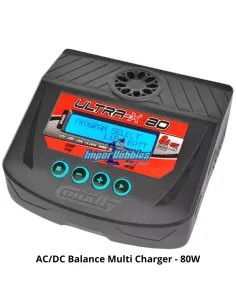 Fast Balance Charger Ultra-X 80 - AC / DC 80W Team Corally C-51025-EU - RC Car