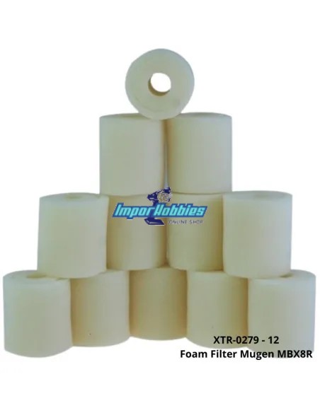 Espumas de filtro de aire Mugen MBX8R (12 Uds.) XTR Racing XTR-0284