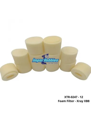 Air Filter Foam Xray XB8 (12 U.) XTR Racing XTR-0247