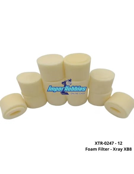 Air Filter Foam Xray XB8 (12 U.) XTR Racing XTR-0247