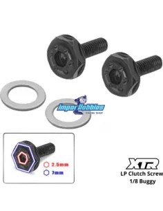 Steel Clutch Screw 1/8 Buggy - 2.5 / 7mm (2 U.) XTR Racing XTR-0325