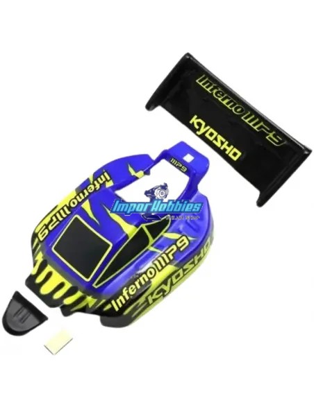 Body Set - Blue / Yellow Kyosho Mini-Z Buggy Inferno MP9 MBB03BLY
