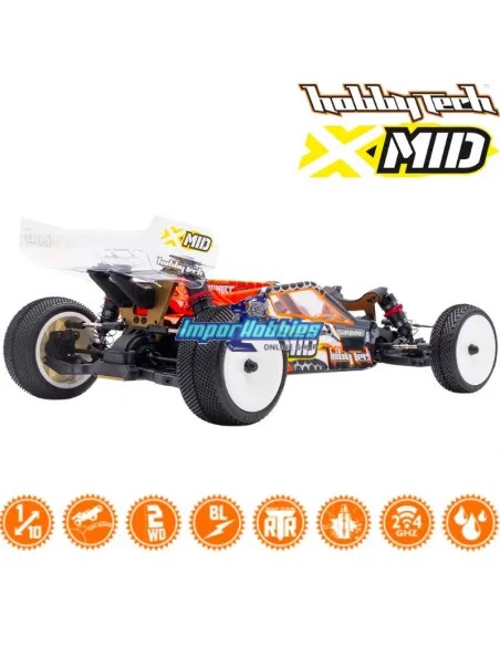 Coche RC Eléctrico Hobbytech XMid RTR 1/10 Buggy 2WD Brushless 1.XMID.RTR