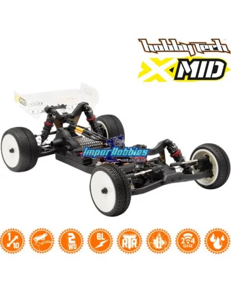 Coche RC Eléctrico Hobbytech XMid RTR 1/10 Buggy 2WD Brushless 1.XMID.RTR