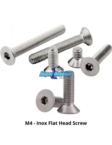 Tornillos acero inoxidable M4 cabeza...