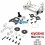 Aluminum Motor Mount + Roll Damper Set - Type MM2 Kyosho Mini-Z MR-04 R246-1371 - R246-1372