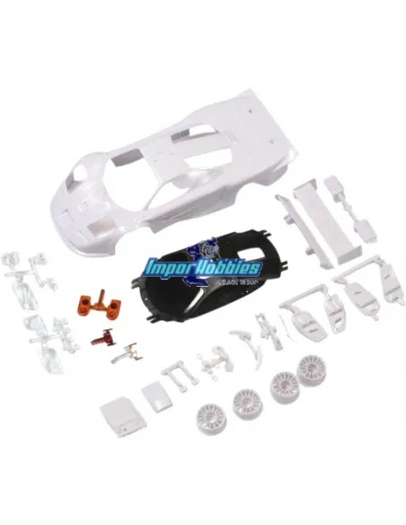 Carrosserie blanche à peindre 98mm Kyosho Mini-Z McLaren F1 GTR MZN192