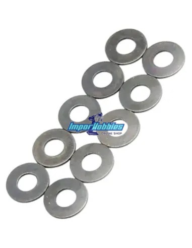Rondelles M3x8x0.5mm (10 U.) Kyosho 1-W300805