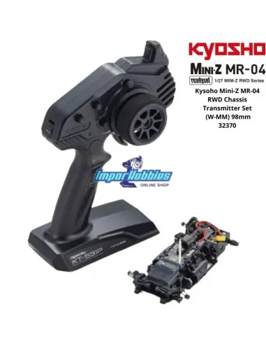 RC Car Kyosho Mini-Z MR-04 RWD Chassis - Transmitter Set W-MM KT531P 2.4ghz 32370 - Kyosho Mini-Z RWD Readyset Models