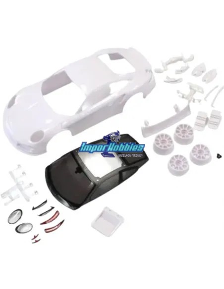 Carrosserie blanche à peindre 90mm Kyosho Mini-Z Porsche 911 GT3 RS MZN232