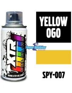 Ogo Yellow Spray Paint For Polycarbonate Body 150ml. XTR Racing SPY-007