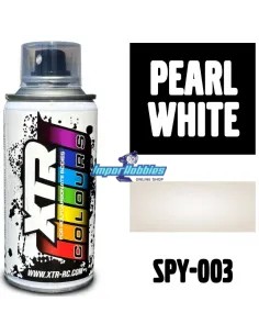 Pearl White Spray Paint For Polycarbonate Body 150ml. XTR Racing SPY-003