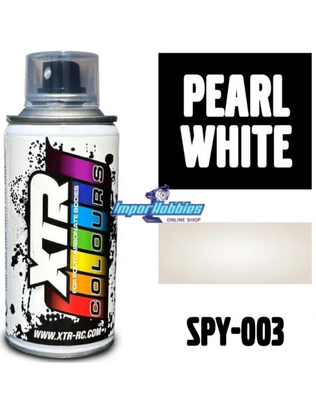 Pearl White Spray Paint For Polycarbonate Body 150ml. XTR Racing SPY-003