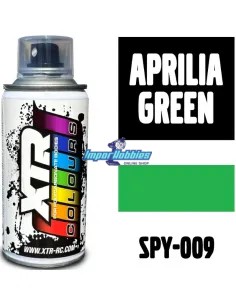 Aprilia Green Spray Paint For Polycarbonate Body XTR Racing SPY-009