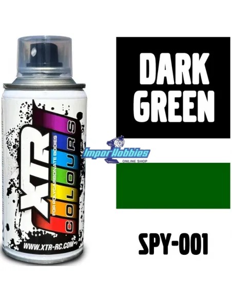 Dark Green Spray Paint For Polycarbonate Body 150ml. SPY-001