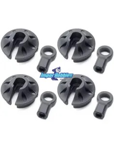 Plásticos amortiguador Big Bore Hobbytech BXR S2 / HTR 13mm HTR-570010