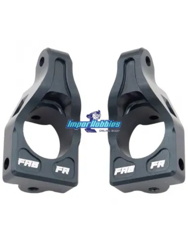 Aluminum Front Hub Carrier Set Hobbytech Rogue Terra Brushed / Sport ROG-OP10-FR