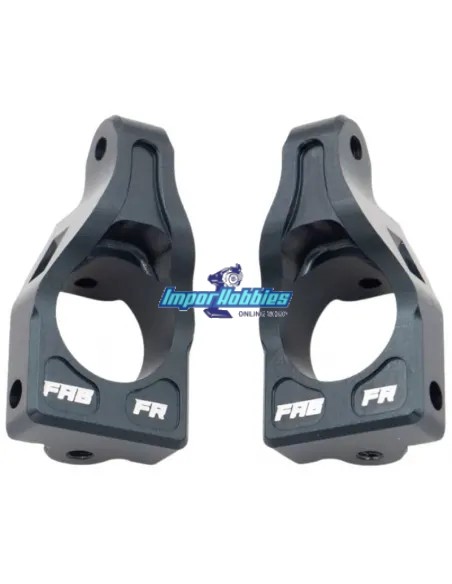 Aluminum Front Hub Carrier Set Hobbytech Rogue Terra Brushed / Sport ROG-OP10-FR