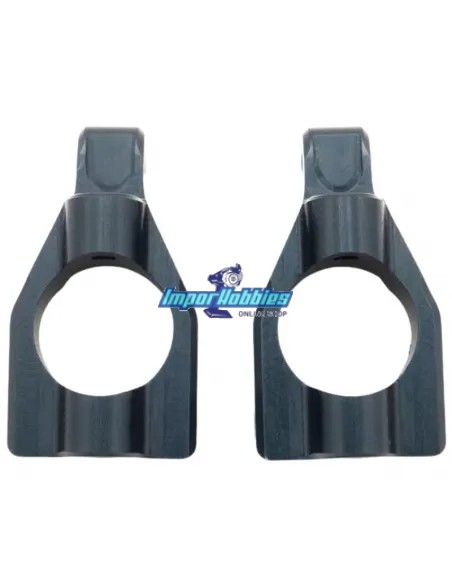 Aluminum Front Hub Carrier Set Hobbytech Rogue Terra Brushed / Sport ROG-OP10-FR