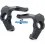 Aluminum Knuckle Arm Set Hobbytech Rogue Terra Brushed / Sport ROG-OP11-FR