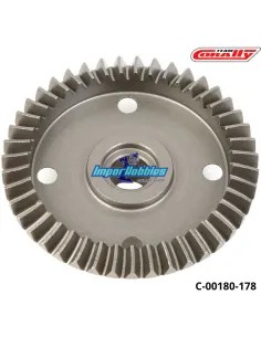 Corona diferencial acero 43T delantero - trasero Team Corally C-00180-178 2