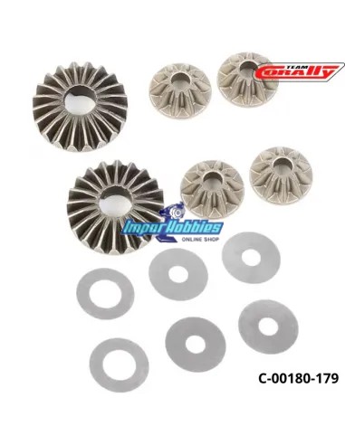 Differential Bevel Gear Set - Satellites and Planetary - Team Corally C-00180-179