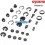 Pieces plastique pour amortisseurs Kyosho Fazer Rage 2.0 / Mad Van MK2 FZ02L-B FA534-1B - Kyosho Fazer Rage 2.0 MK2 FZ02L-B