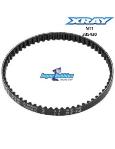 Reinforced Drive Belt Front 5.0x186mm - V2 - Xray NT1 335430
