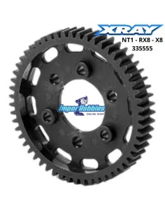 Couronne de boite de vitesse composite 55T (2nd) Xray NT1 / RX8 / X8 335555