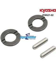 Steel Diff. Bevel Back Washer 12T/18T Kyosho Inferno MP9 / MP10 IFW621-02