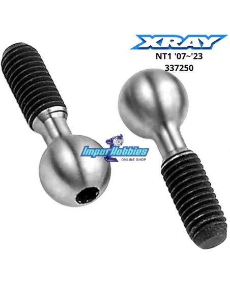 Steel Pivot Ball 8.4mm (2 U.) Xray NT1 337250 - Xray NT1 - Spare Parts & Option Parts