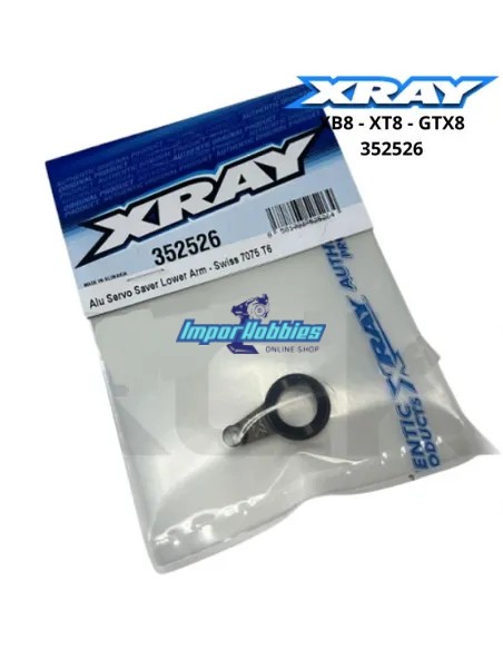 Brazo salva-servos inferior de aluminio Xray XB8 / XT8 / GTX8 25 352526