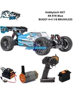 Voiture RC Hobbytech Spirit NXT EVO RR 4S Electric 1/8 Buggy ReadySet RTR Bleu 2.4Ghz Konect 1.NXT.RR-RTR-BL