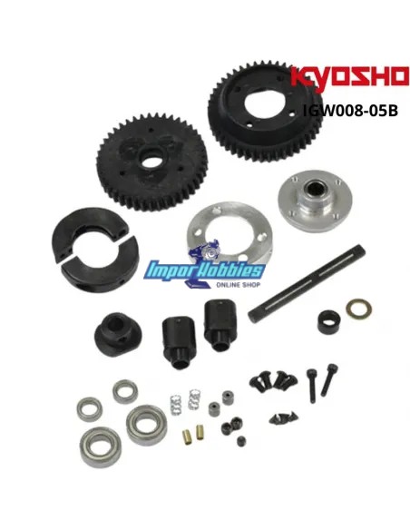2-Speed Transmission Set Kyosho Inferno GT2 / Inferno GT3 IGW008B-05 - Kyosho Inferno GT / GT2 Nitro - Spare Parts & Option Part