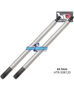 Shock Shaft - 63.7mm - HTR-508120 (2 Uds.) Hobbytech HTR-599133 - NXT EVO RR